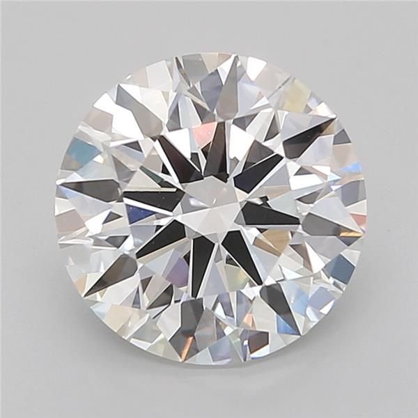 4.05ct F VVS1 Rare Carat Ideal Cut Round Lab Grown Diamond