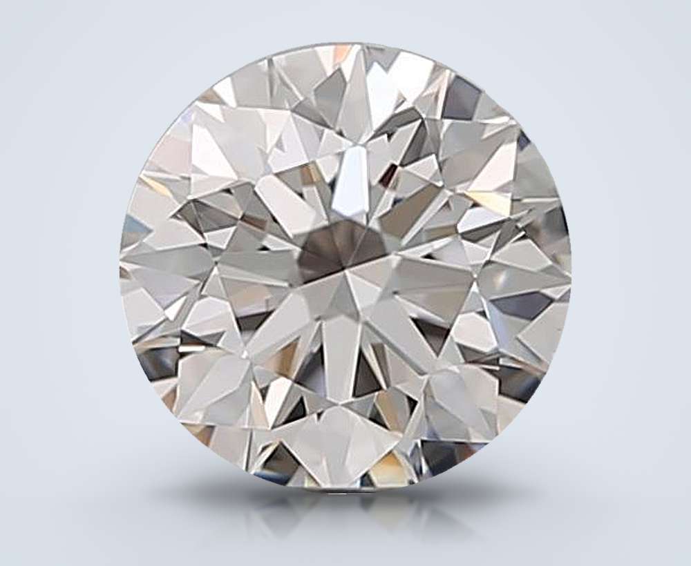 0.53 Carat Round Natural Diamond