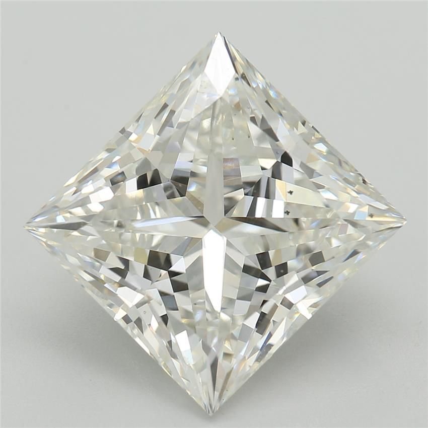 5.04ct G VS2 Rare Carat Ideal Cut Princess Lab Grown Diamond