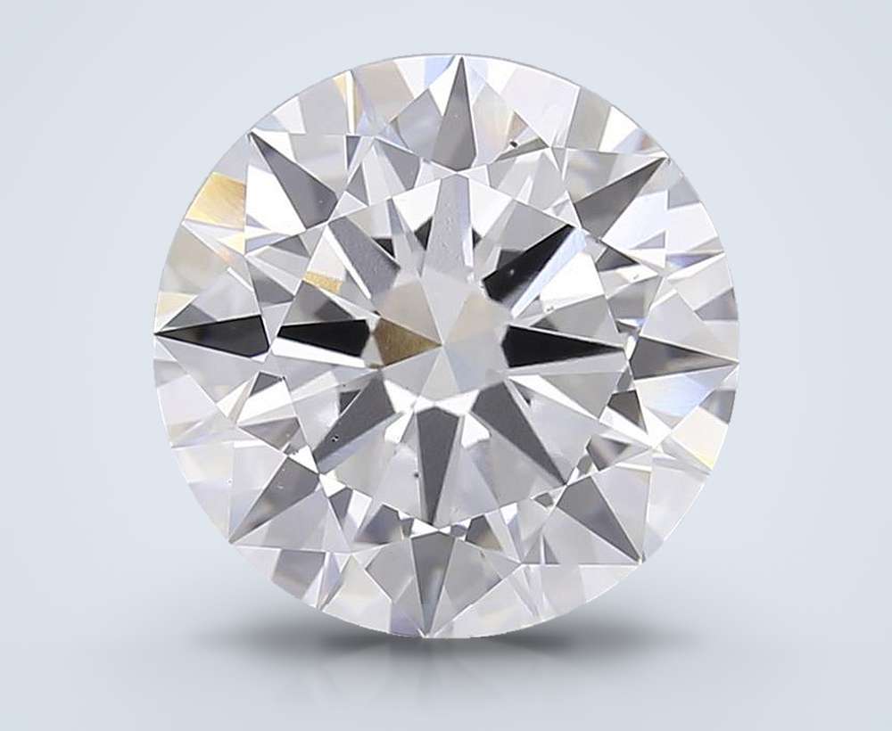 7.88 Carat Round Lab Diamond