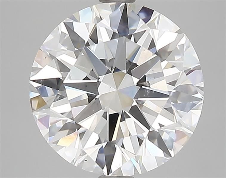 2.50ct D SI1 Rare Carat Ideal Cut Round Diamond