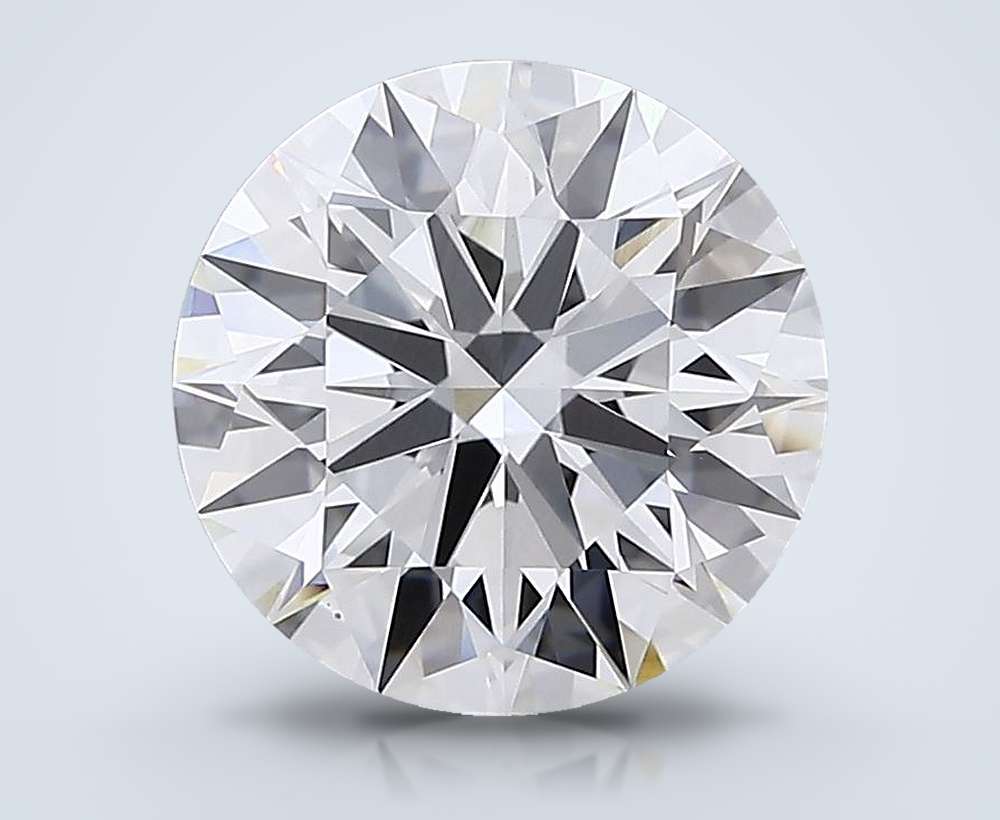 2.84 Carat Round Lab Diamond