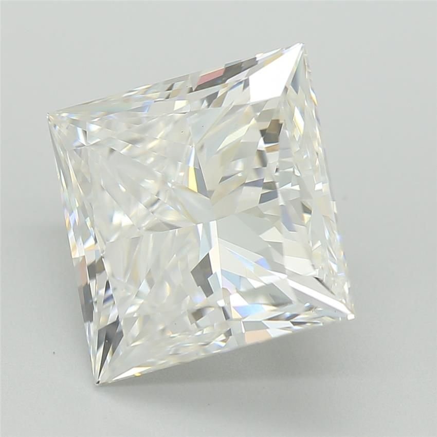 3.09ct E VS1 Rare Carat Ideal Cut Princess Lab Grown Diamond