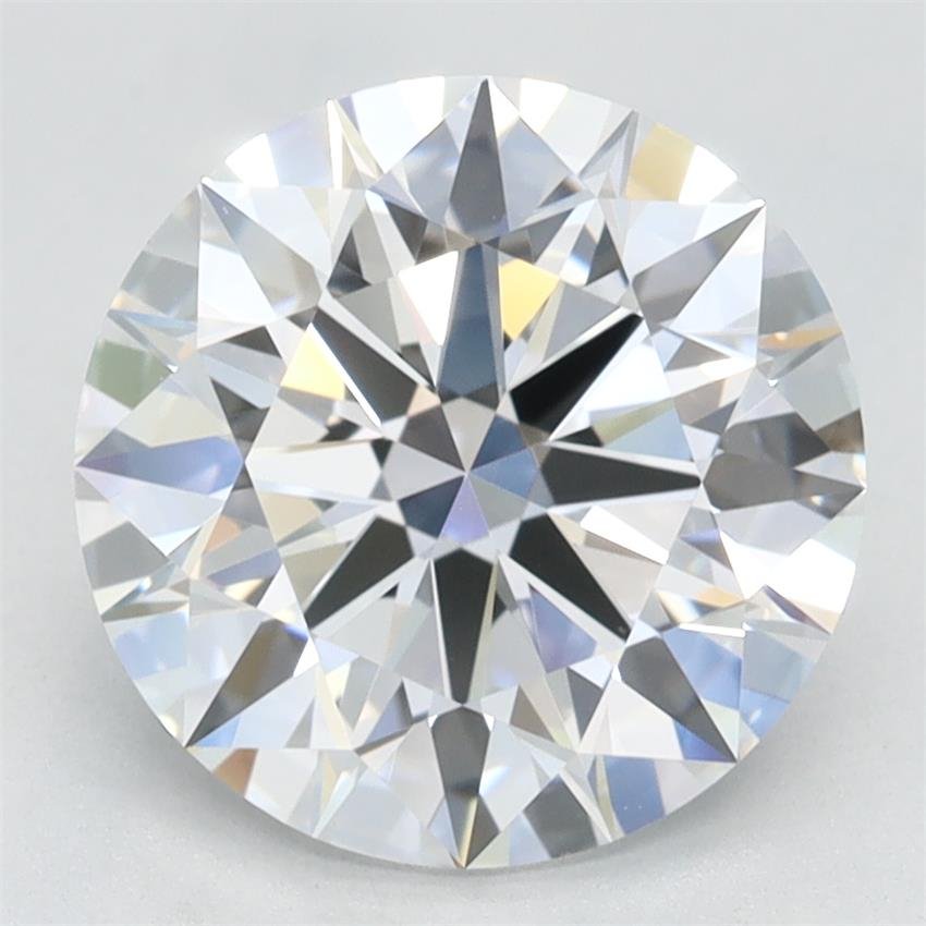 2.65ct D VVS1 Rare Carat Ideal Cut Round Lab Grown Diamond