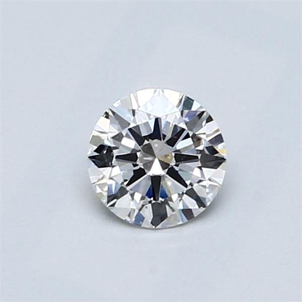 0.46ct E SI1 Rare Carat Ideal Cut Round Diamond