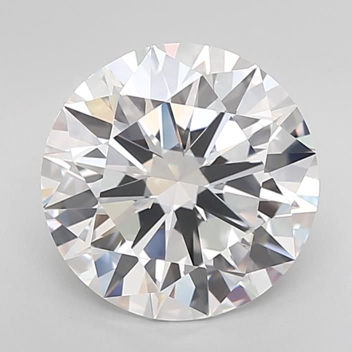 4.29ct E IF Excellent Cut Round Lab Grown Diamond