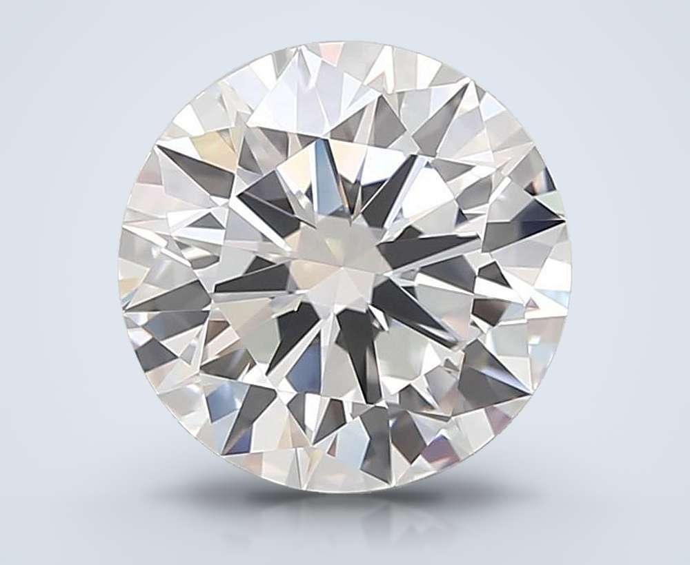 4.29 Carat Round Lab Diamond