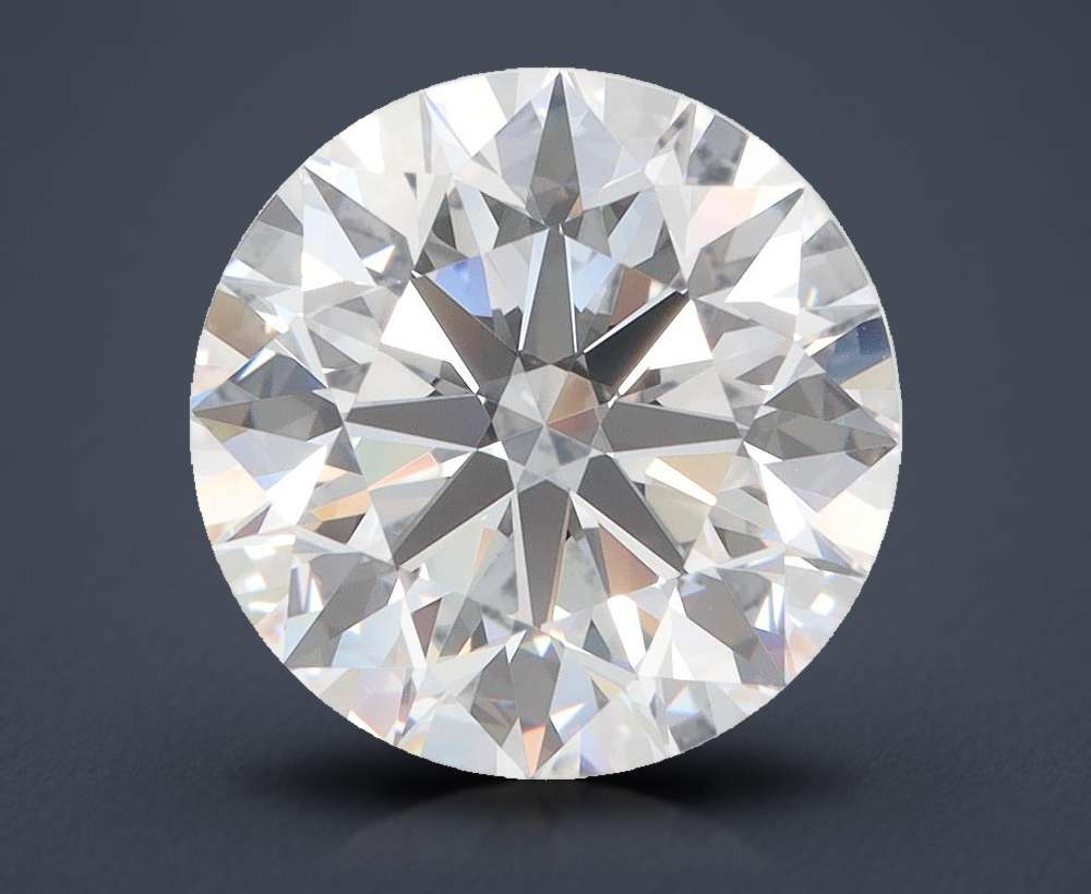 5.37 Carat Round Lab Diamond