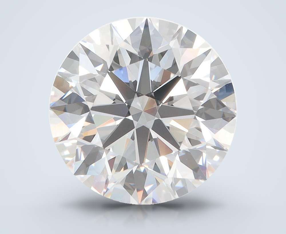 5.37 Carat Round Lab Diamond
