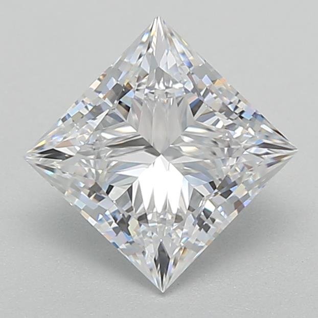 1.09ct D VVS2 Rare Carat Ideal Cut Princess Lab Grown Diamond