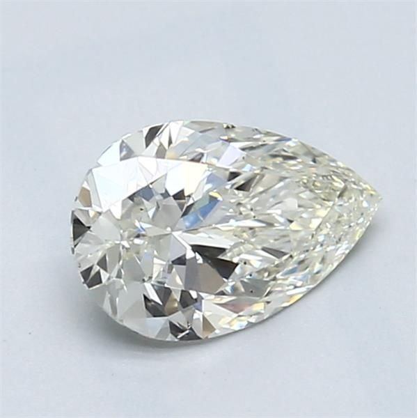 1.02ct K SI1 Rare Carat Ideal Cut Pear Diamond