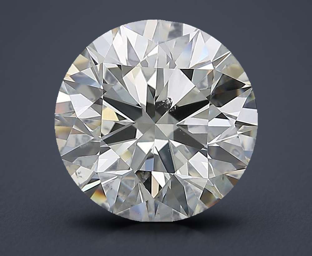 3.00 Carat Round Natural Diamond