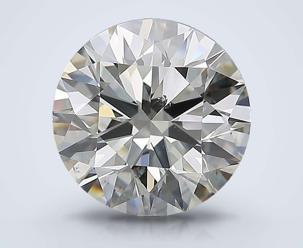 3.00 Carat Round Natural Diamond