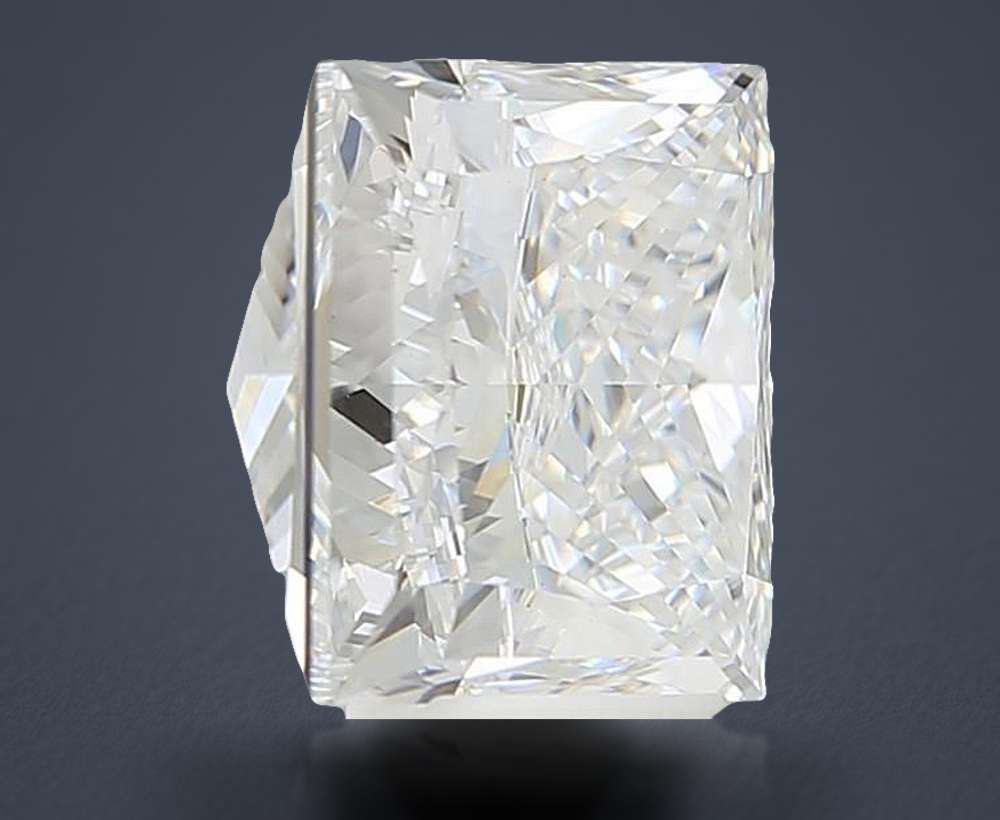 6.54 Carat Princess Lab Diamond
