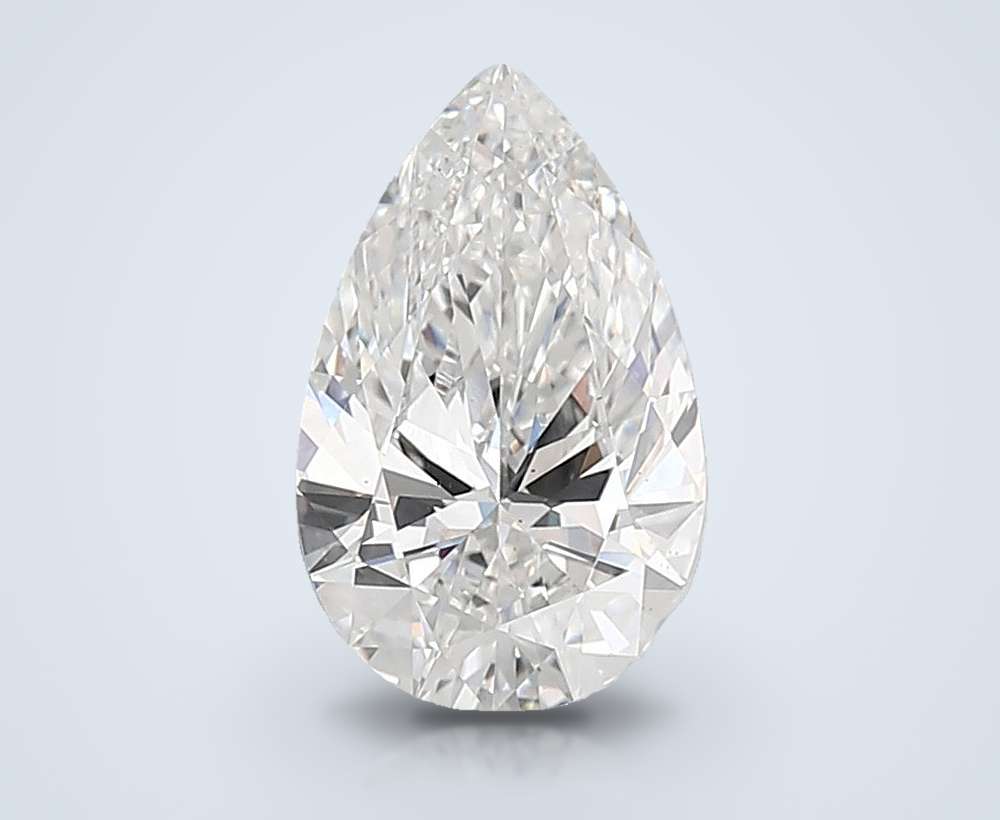 4.02 Carat Pear Lab Diamond