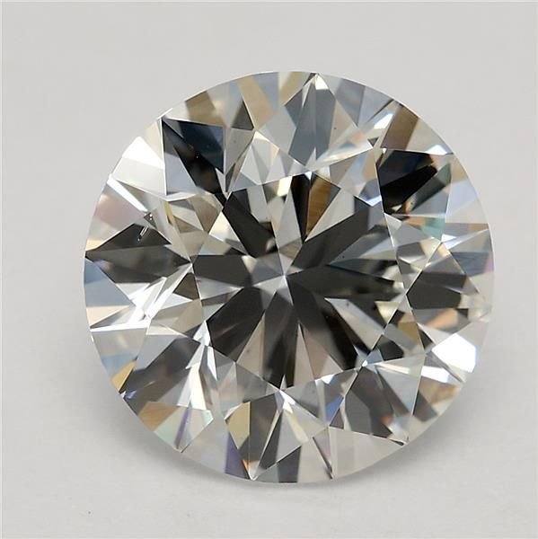 2.90ct H VS2 Ideal Cut Round Lab Grown Diamond