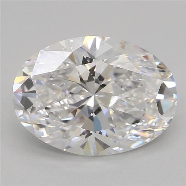 1.30ct D VVS2 Rare Carat Ideal Cut Oval Lab Grown Diamond