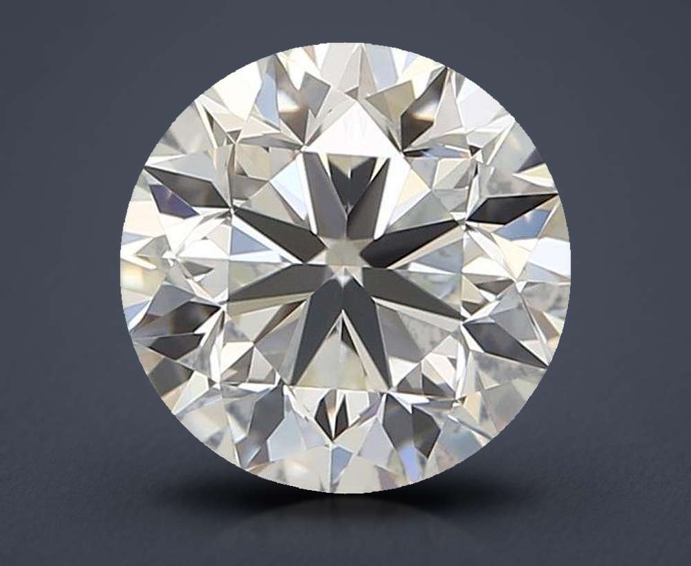 0.91 Carat Round Natural Diamond