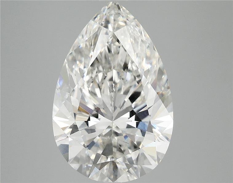 5.80 Carat Pear Lab Diamond