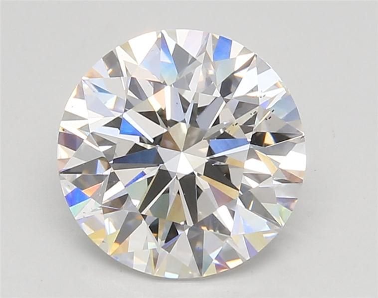 3.05ct E VS2 Rare Carat Ideal Cut Round Lab Grown Diamond