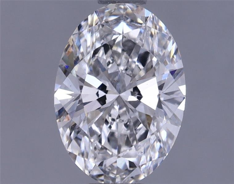 0.71ct E VS1 Rare Carat Ideal Cut Oval Lab Grown Diamond