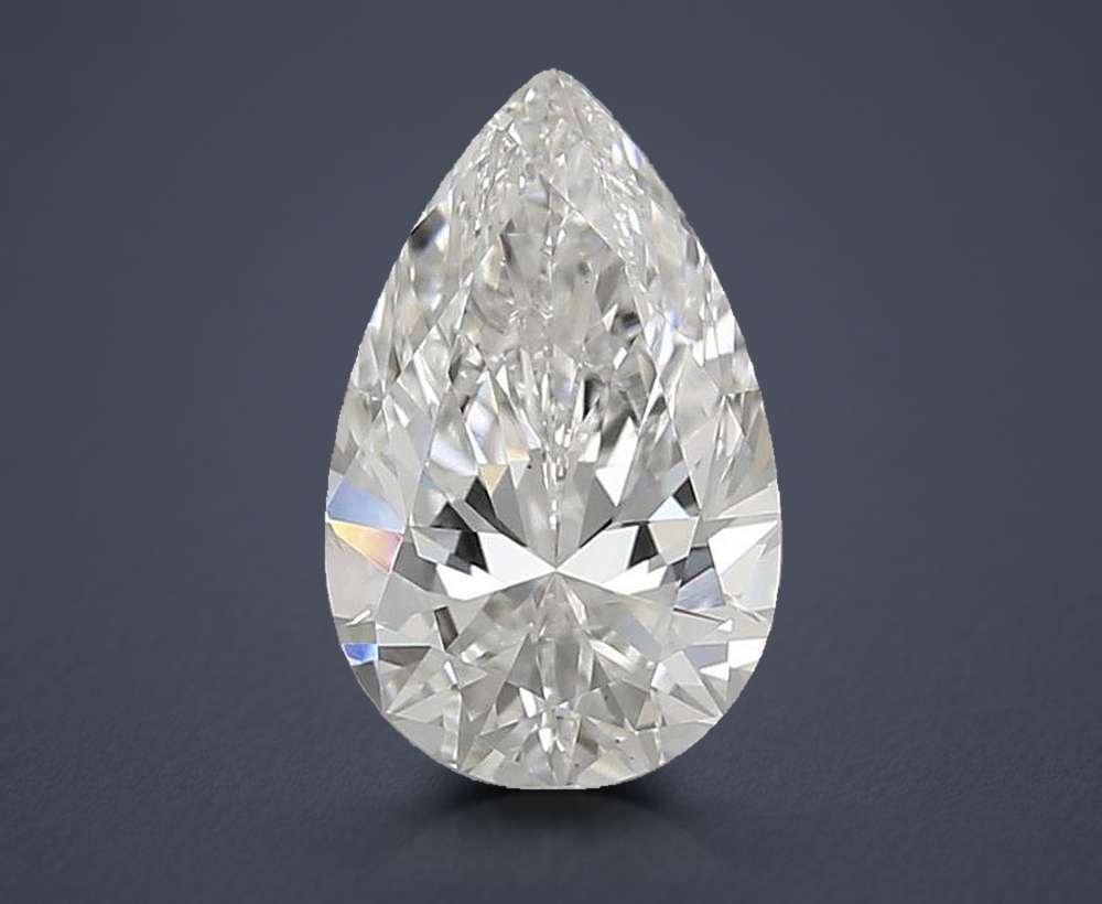 0.82 Carat Pear Lab Diamond