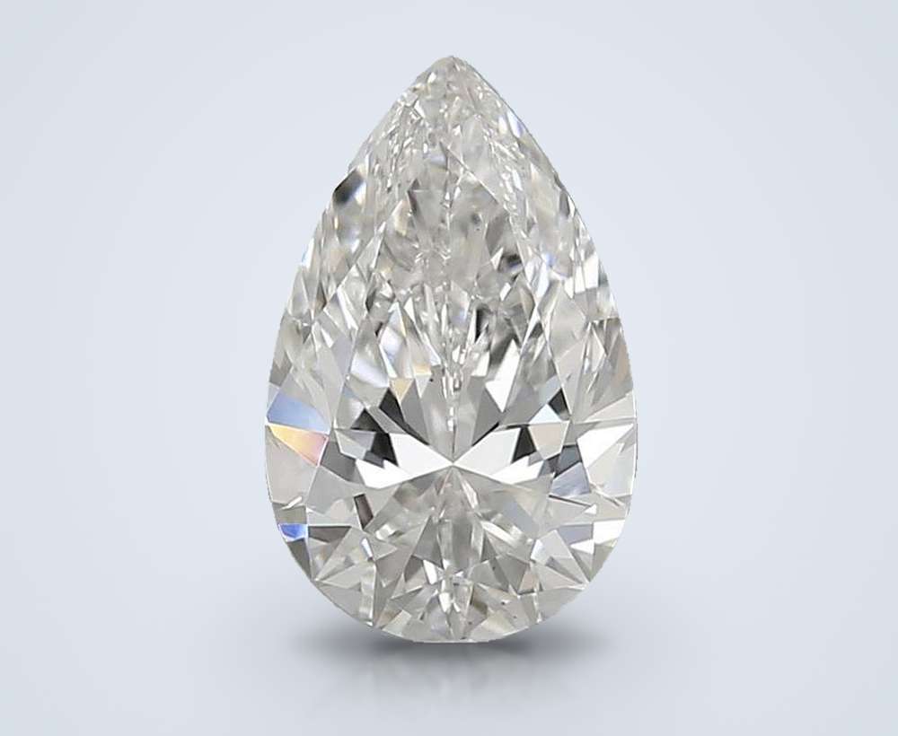 0.82 Carat Pear Lab Diamond