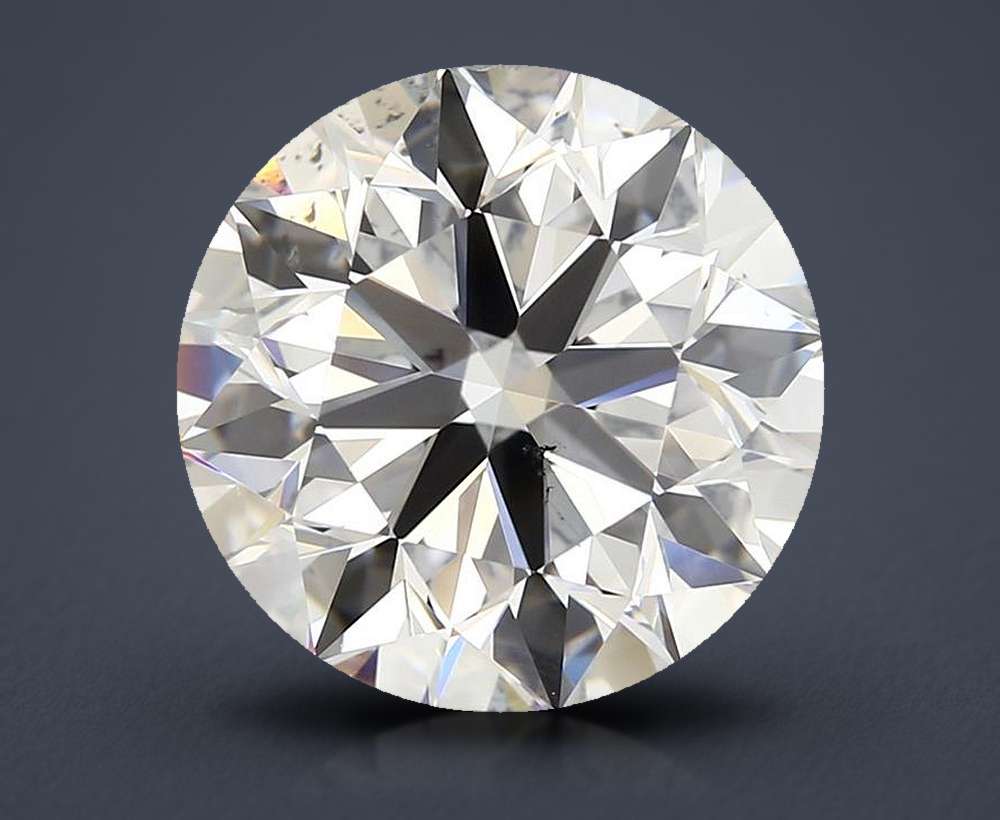 3.00 Carat Round Natural Diamond