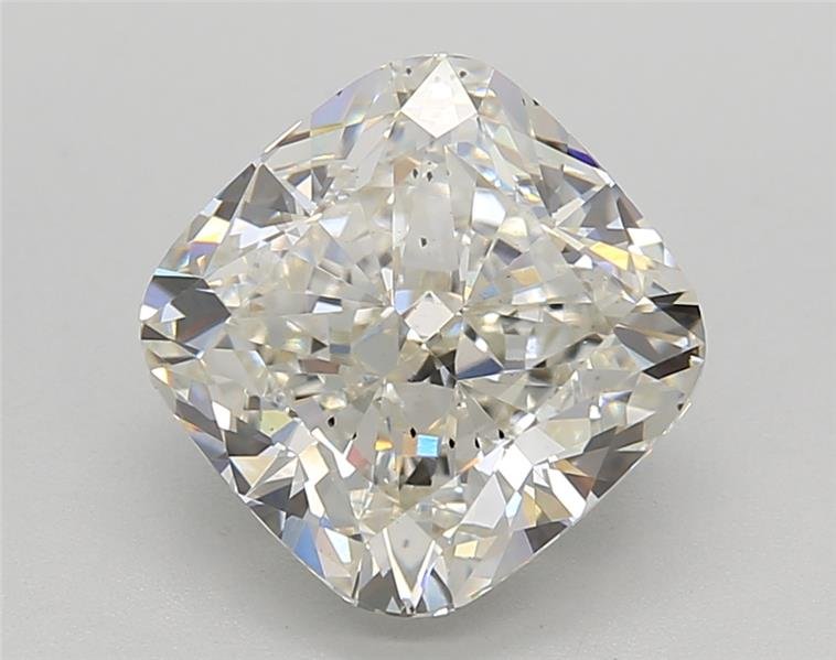 3.63ct H VS2 Rare Carat Ideal Cut Cushion Lab Grown Diamond