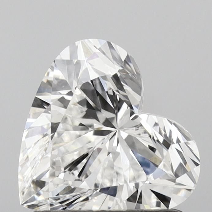1.09ct D VVS2 Rare Carat Ideal Cut Heart Lab Grown Diamond