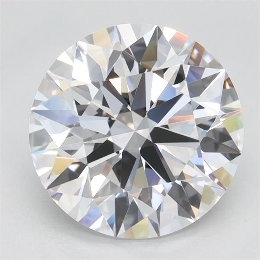 2.53ct D VVS1 Rare Carat Ideal Cut Round Lab Grown Diamond