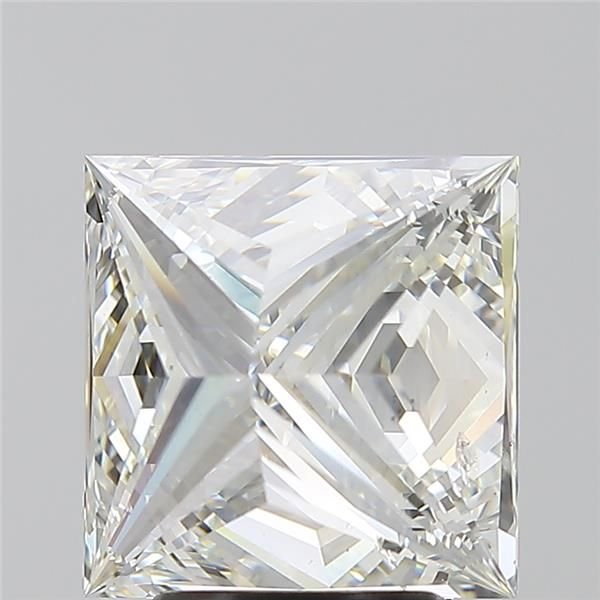 3.51ct I SI1 Rare Carat Ideal Cut Princess Diamond