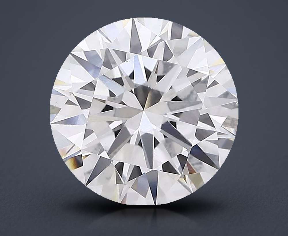 3.93 Carat Round Lab Diamond