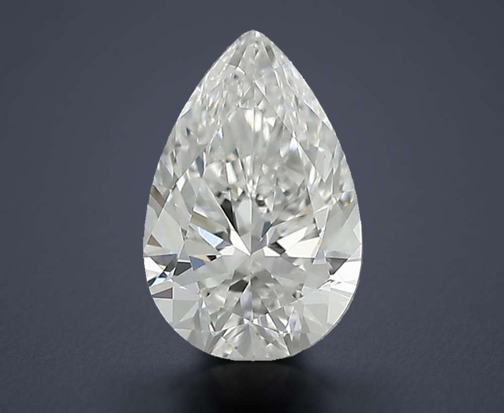 0.70 Carat Pear Natural Diamond