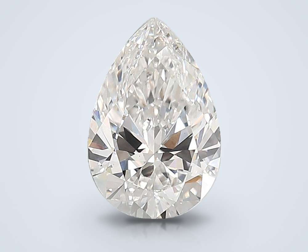 3.02 Carat Pear Lab Diamond