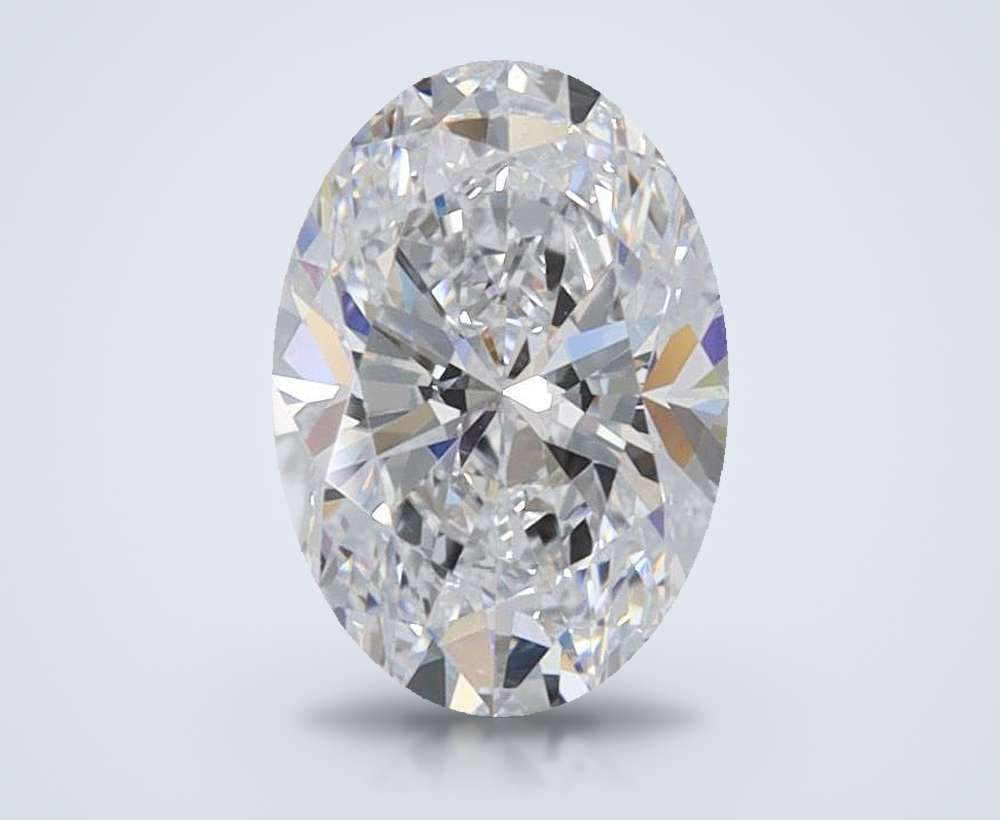 1.00 Carat Oval Lab Diamond