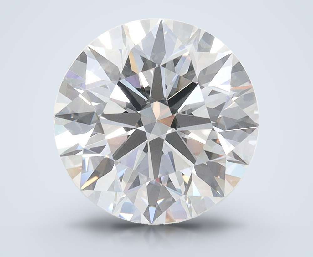 4.08 Carat Round Lab Diamond