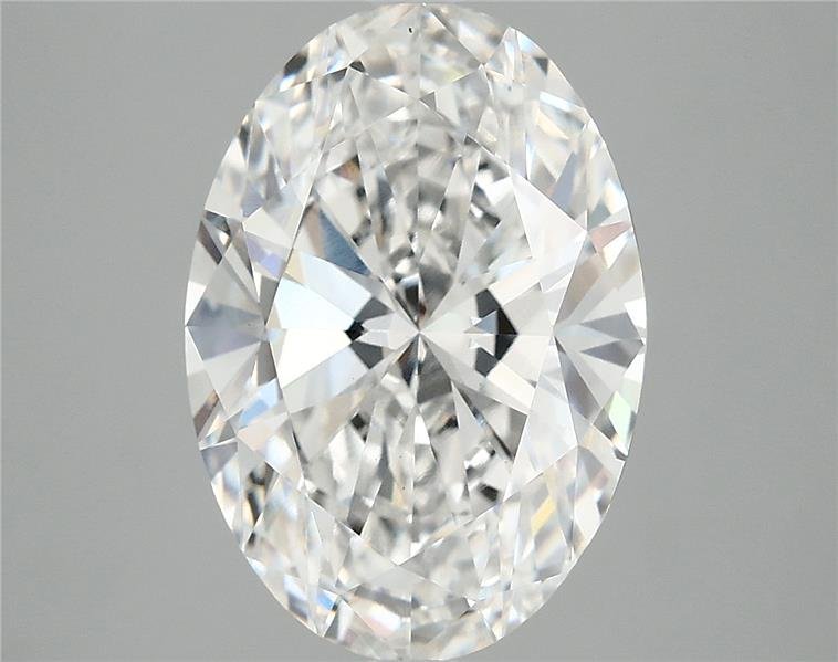 3.80 Carat Oval Lab Diamond
