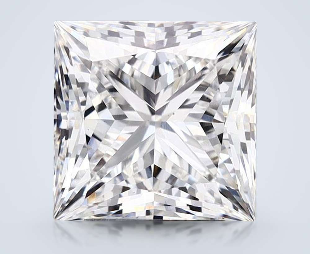 3.70 Carat Princess Lab Diamond