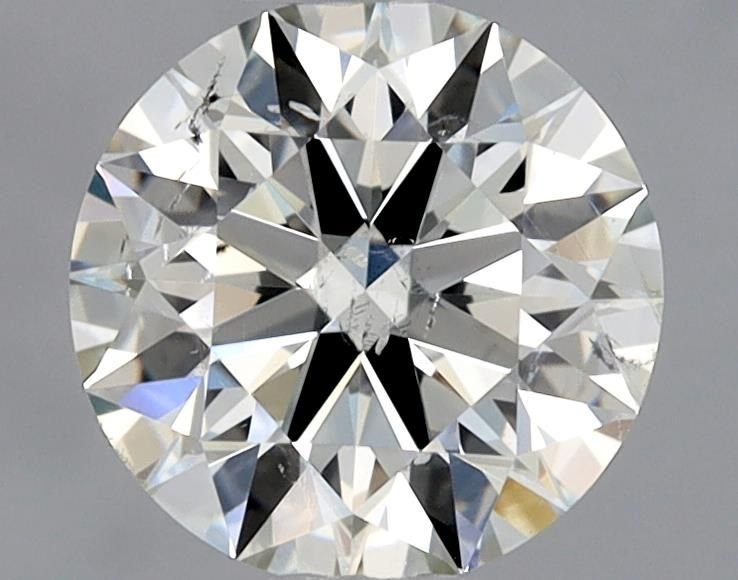 1.06ct J SI2 Rare Carat Ideal Cut Round Diamond