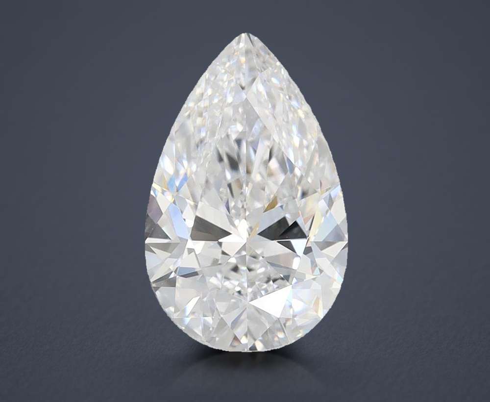 1.84 Carat Pear Lab Diamond