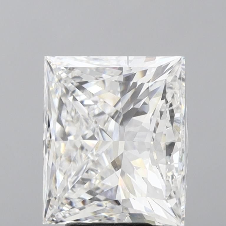 5.90ct E VS1 Rare Carat Ideal Cut Princess Lab Grown Diamond