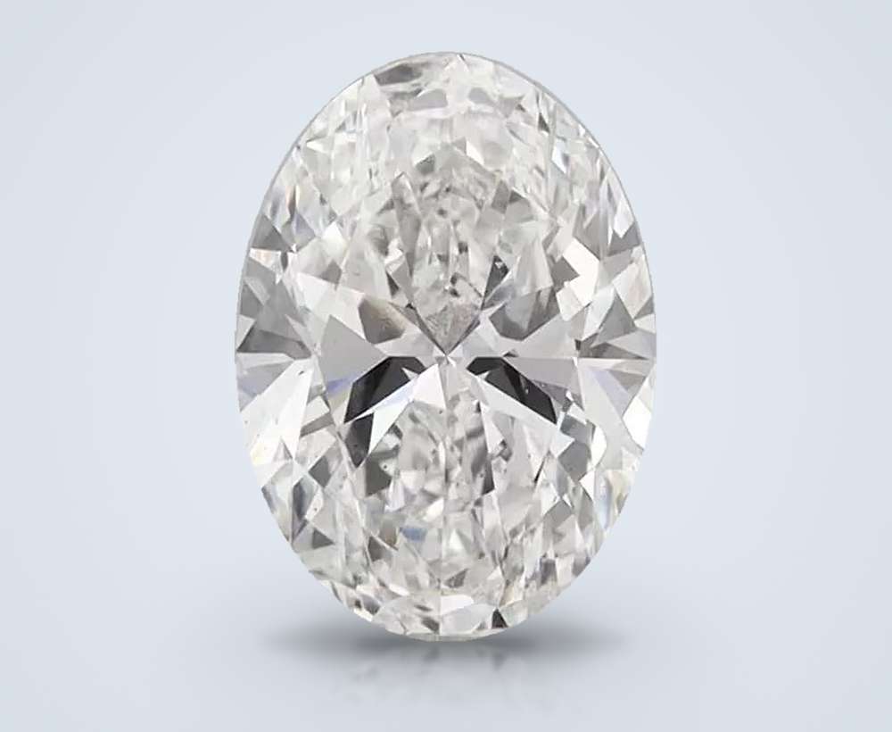 1.84 Carat Oval Lab Diamond