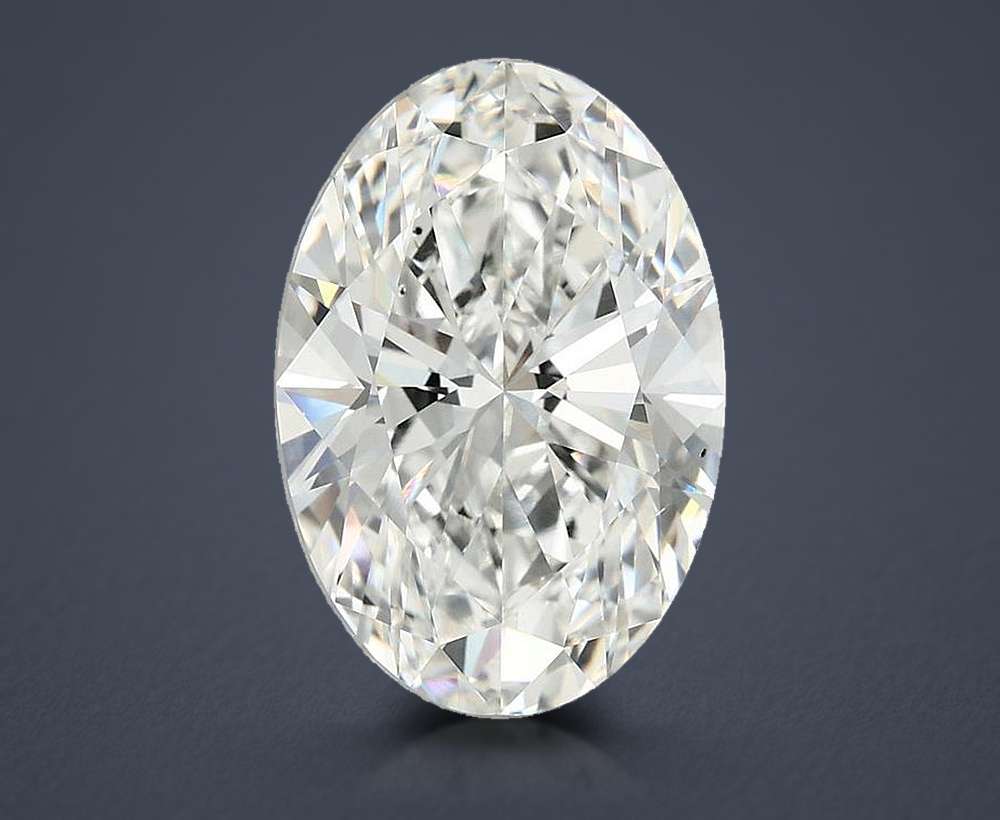 4.77 Carat Oval Lab Diamond