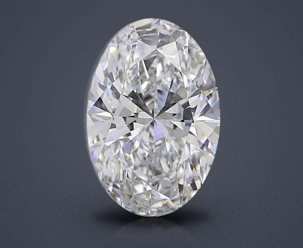 0.81 Carat Oval Lab Diamond