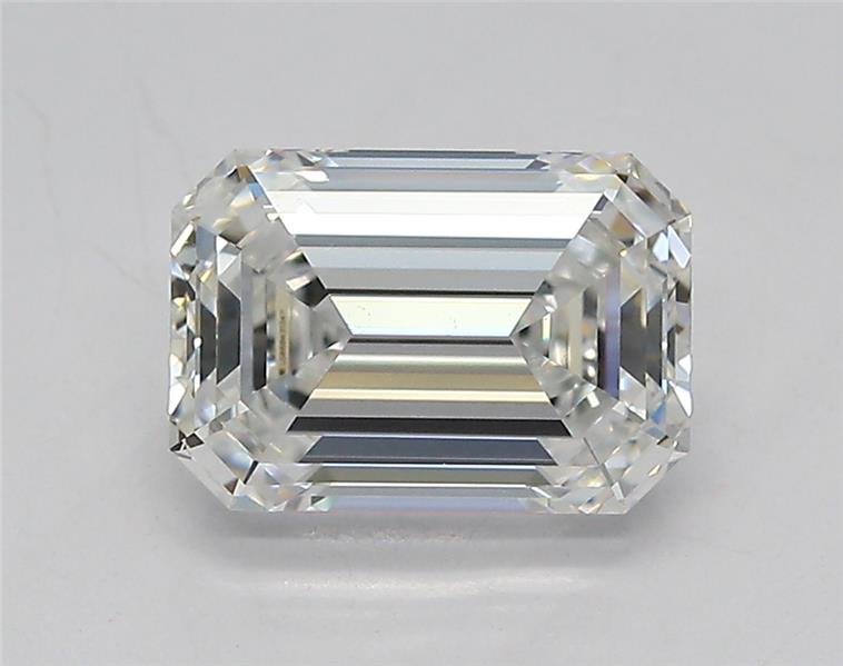1.52ct D VVS1 Rare Carat Ideal Cut Emerald Lab Grown Diamond