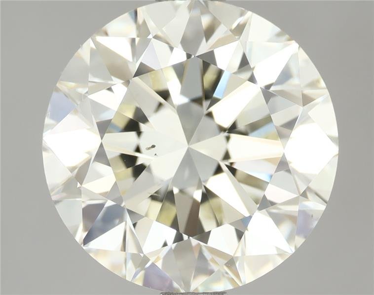 3.01ct K VS2 Excellent Cut Round Diamond