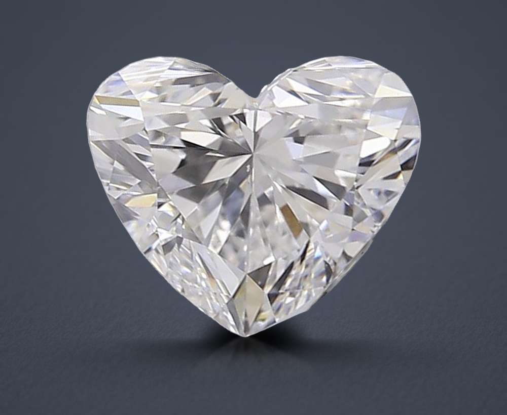 0.85 Carat Heart Lab Diamond