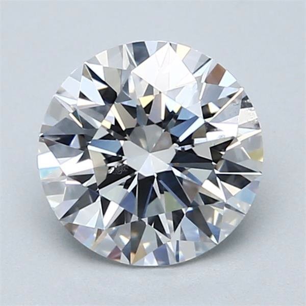 1.72ct D SI2 Rare Carat Ideal Cut Round Diamond