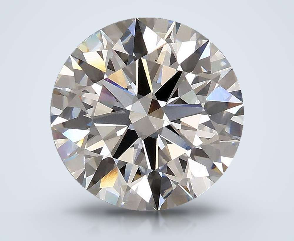 3.88 Carat Round Lab Diamond